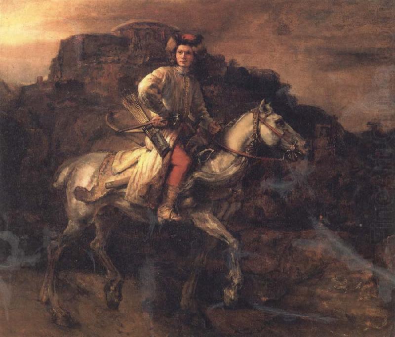 REMBRANDT Harmenszoon van Rijn The Polish Rider china oil painting image